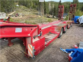 Faymonville TL40 Machine trailer w/ hydraulic driving bridge
