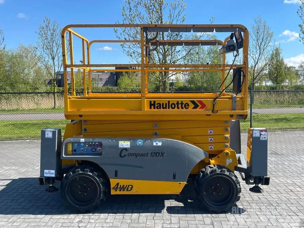 Haulotte COMPACT 12 DX | 12 METER | 450 KG Scheren-Arbeitsbühnen