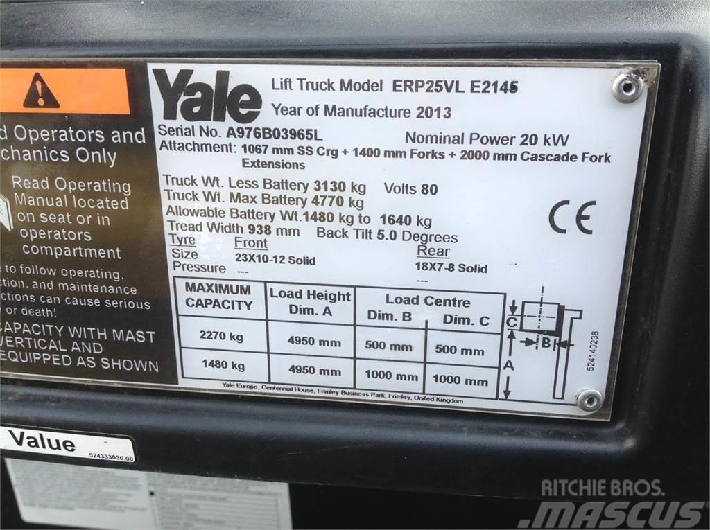 Yale ERP 25 VL heftruck Elektrostapler