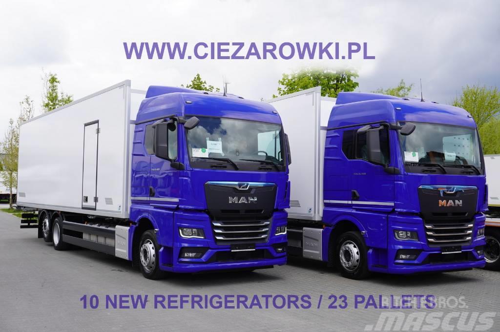 MAN TGX 26.400 / NEW IGLOOCAR refrigerator 23 pallets Temperature controlled trucks