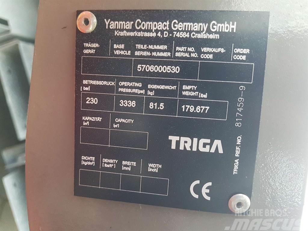 Yanmar V70-6435520001/5706000530-Lifting framework/Giek Ausleger