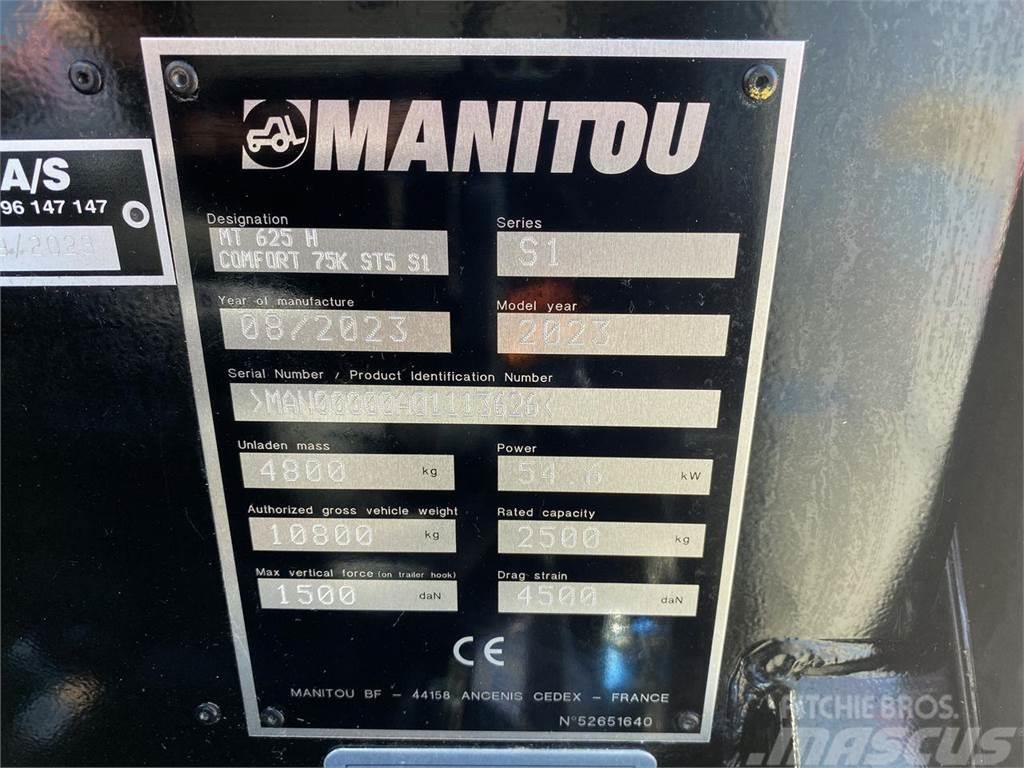 Manitou MT625H COMFORT ST5 Telescopic handlers