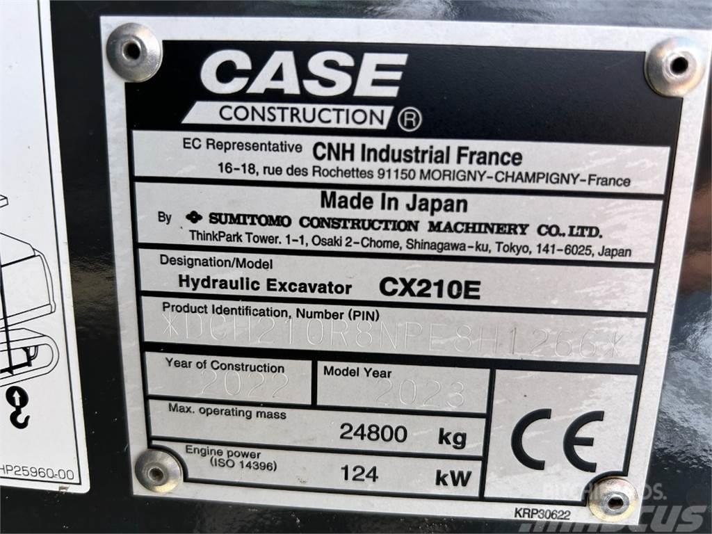 CASE CX 210E - STAGE-V Wheeled excavators