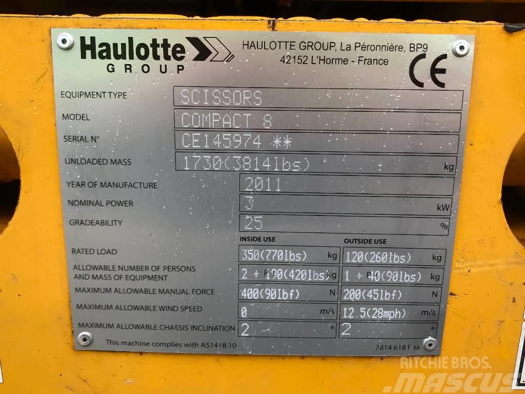 HAULOTTE COMPACT 8 Scissor lifts