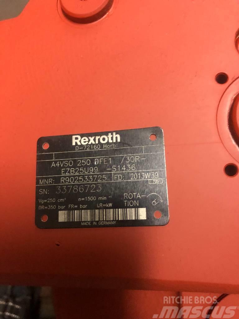 Rexroth A4VSO 250 DFE1/30R-EZB25U99 -S1436 Other components
