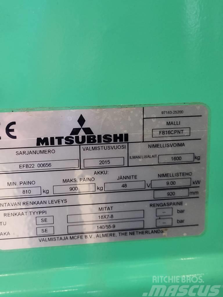 Mitsubishi FB16CPNT " Lappeenrannassa" Elektrostapler