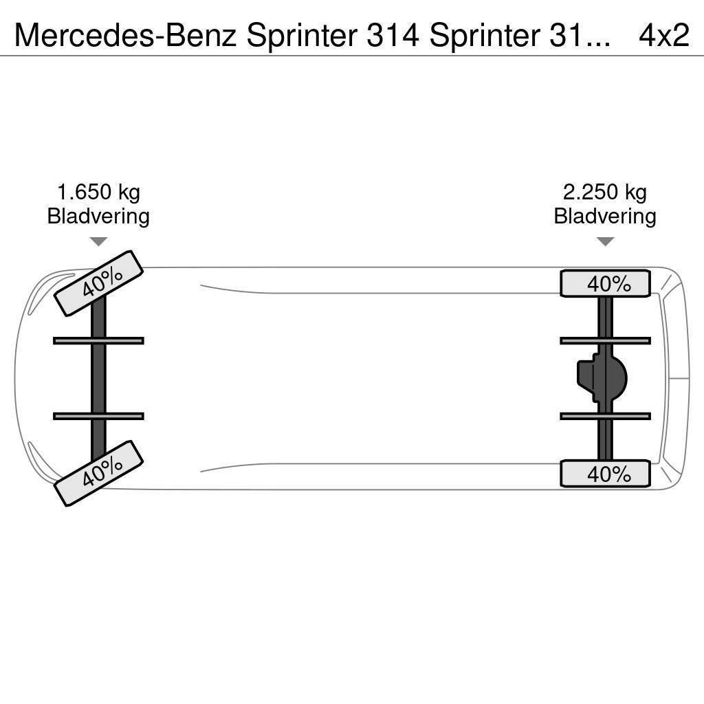 Mercedes-Benz Sprinter 314 Sprinter 314CDI Koffer 4.14m Manual E Other