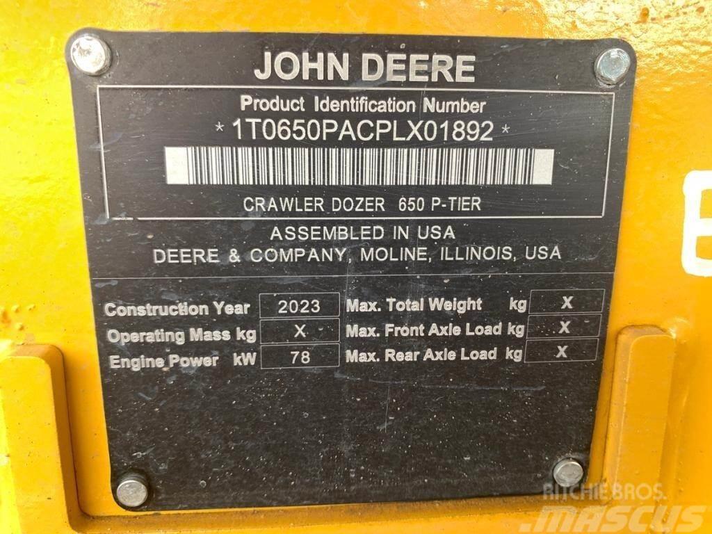 John Deere 650P LGP Bulldozer