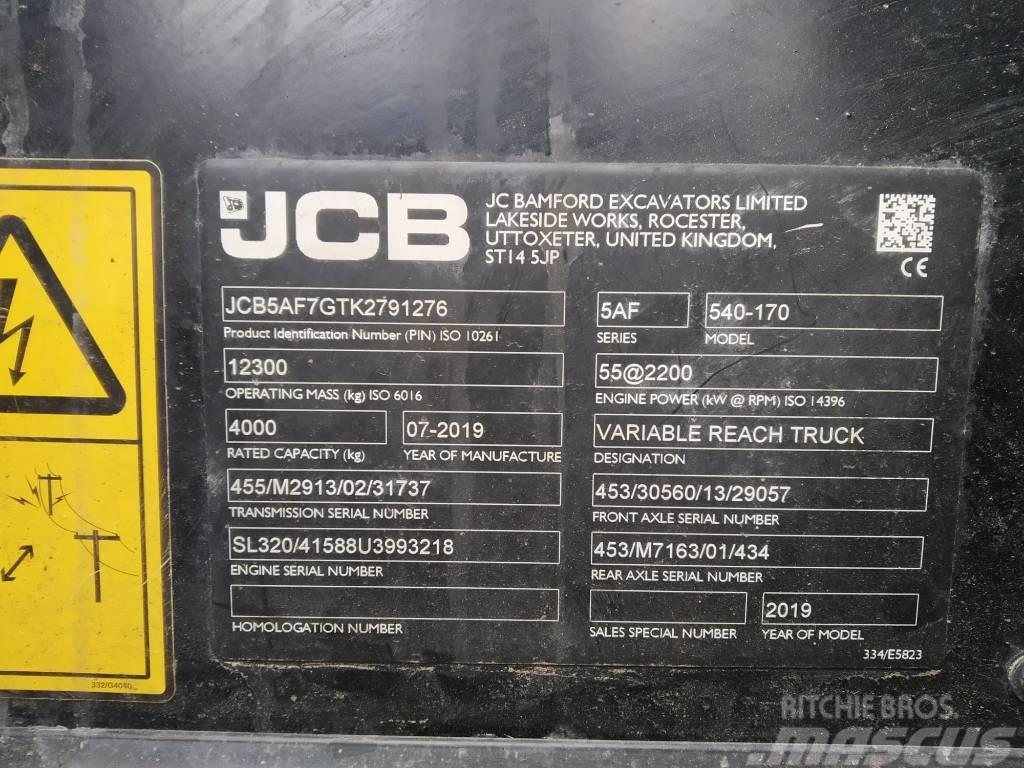 JCB 540-170 (220044 Z) Teleskoplader