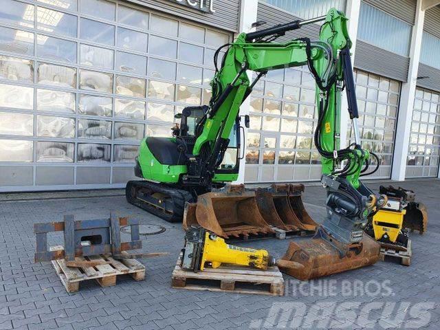 Kubota KX080-4a2 / nur 906h / Tiltrotator OQ45-5 / 2021 Crawler excavators