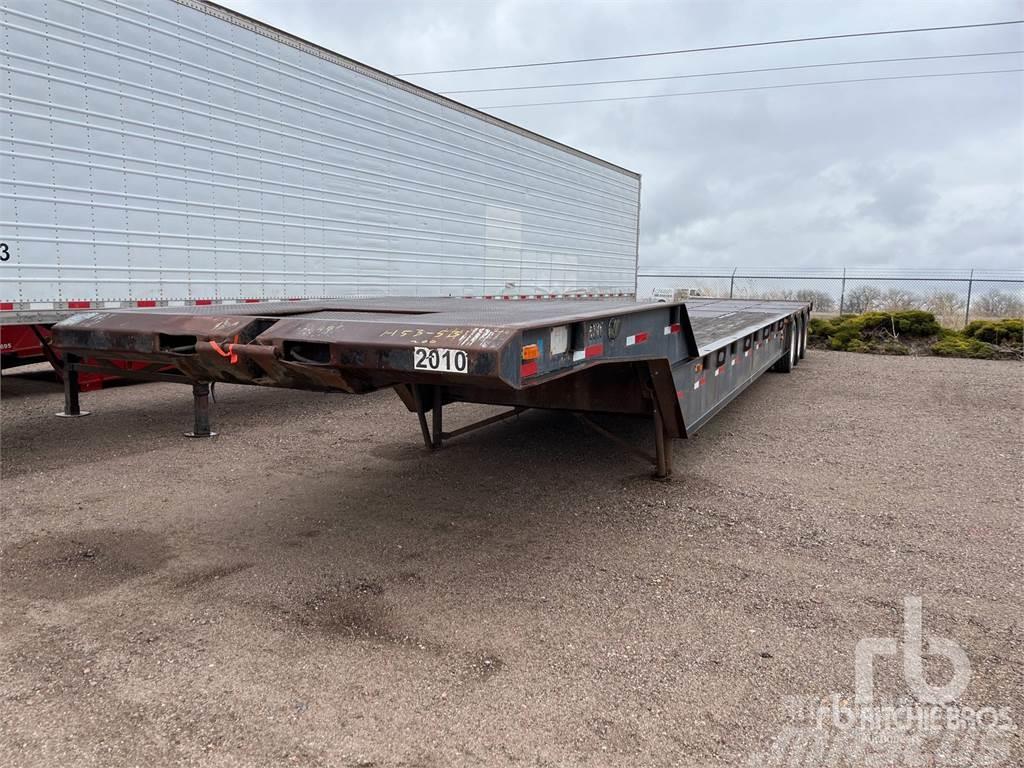 Trail-Eze 50 ft Tri/A Step Deck Flatbed/Dropside semi-trailers