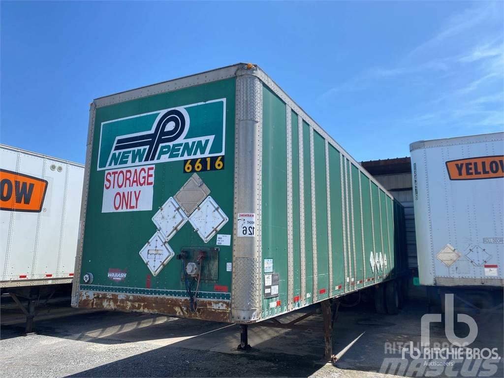 Wabash 45 ft T/A Box body semi-trailers