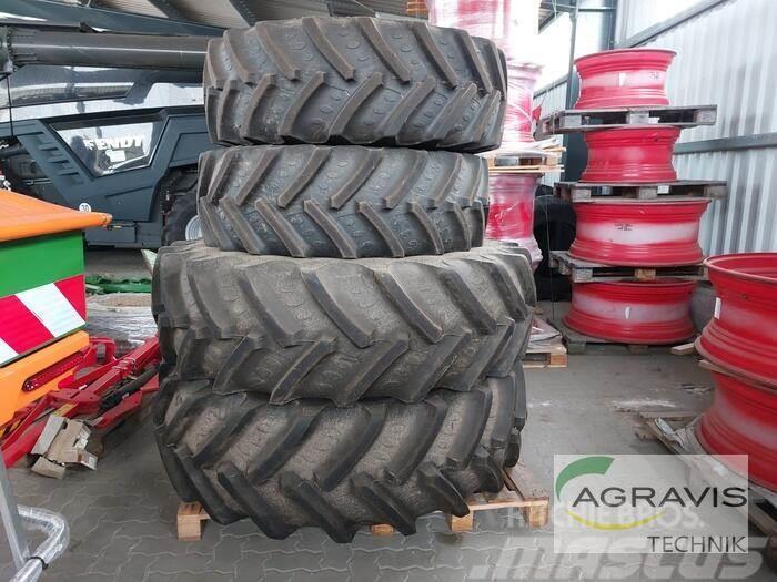 BKT 420/70R30 + 520/85R38 Tyres, wheels and rims