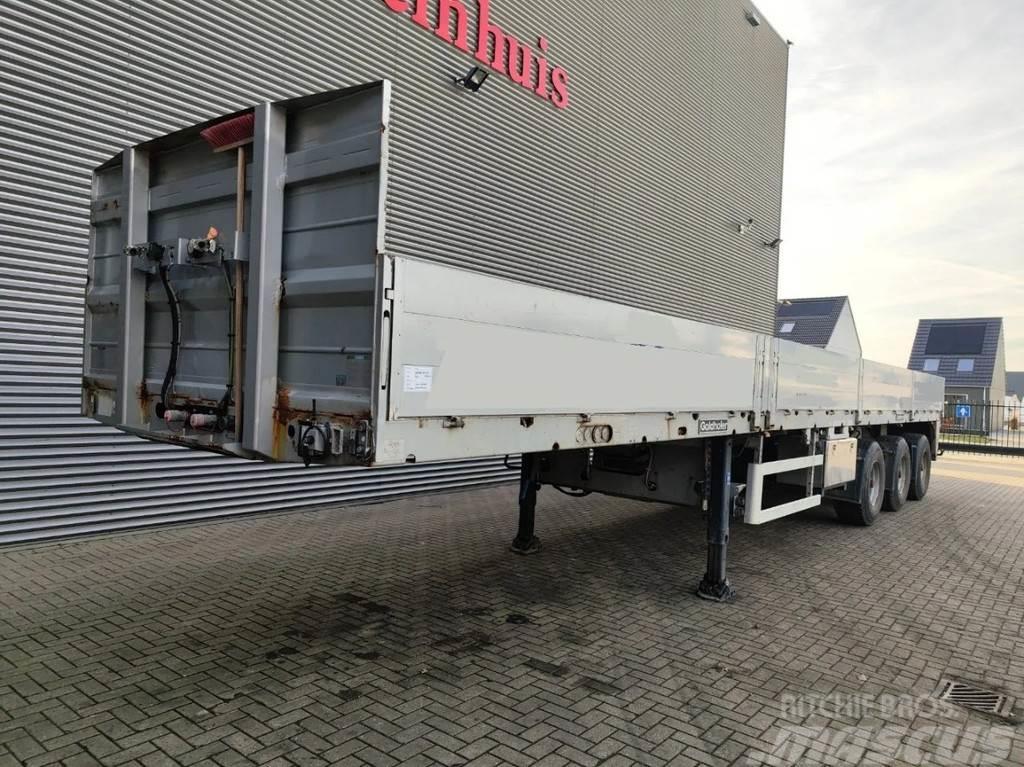 Goldhofer SPZ-DL3-37/80AA 7.95 Meter Extandable Powersteerin Flatbed/Dropside semi-trailers