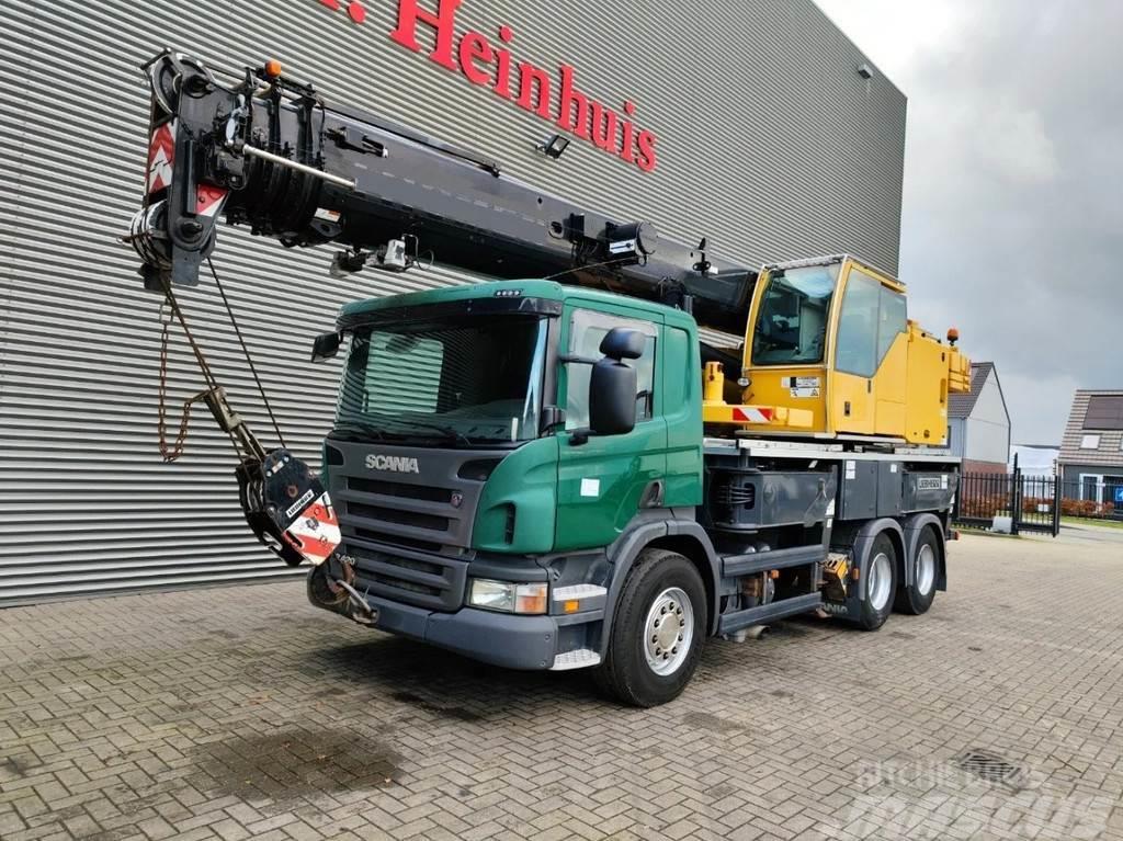 Liebherr LTF 1035-3.1 Scania P420 6x4 Euro 5! All terrain cranes