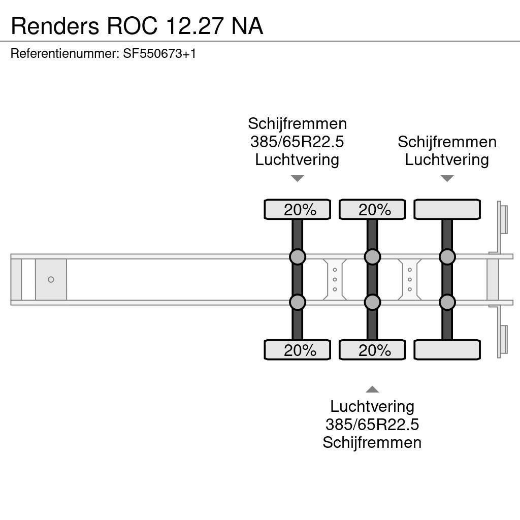 Renders ROC 12.27 NA Flatbed/Dropside semi-trailers