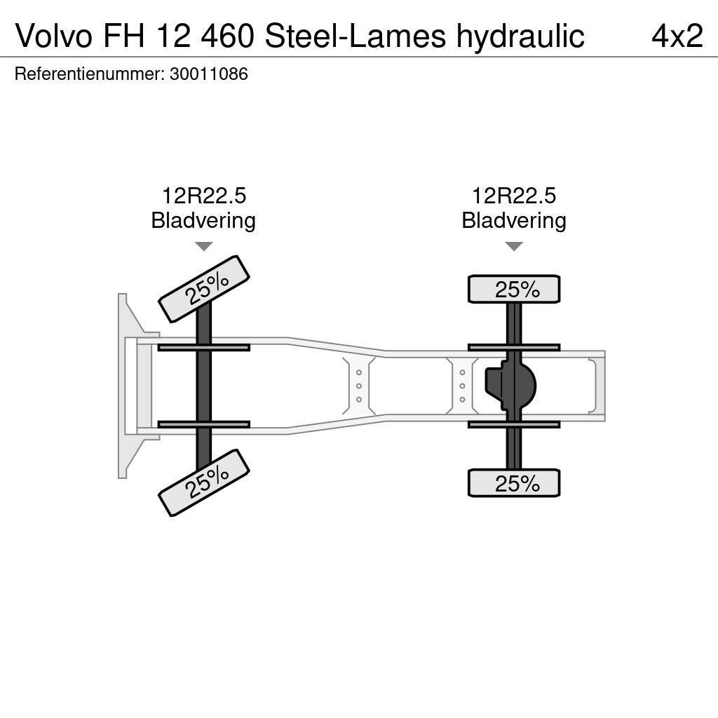 Volvo FH 12 460 Steel-Lames hydraulic Tractor Units