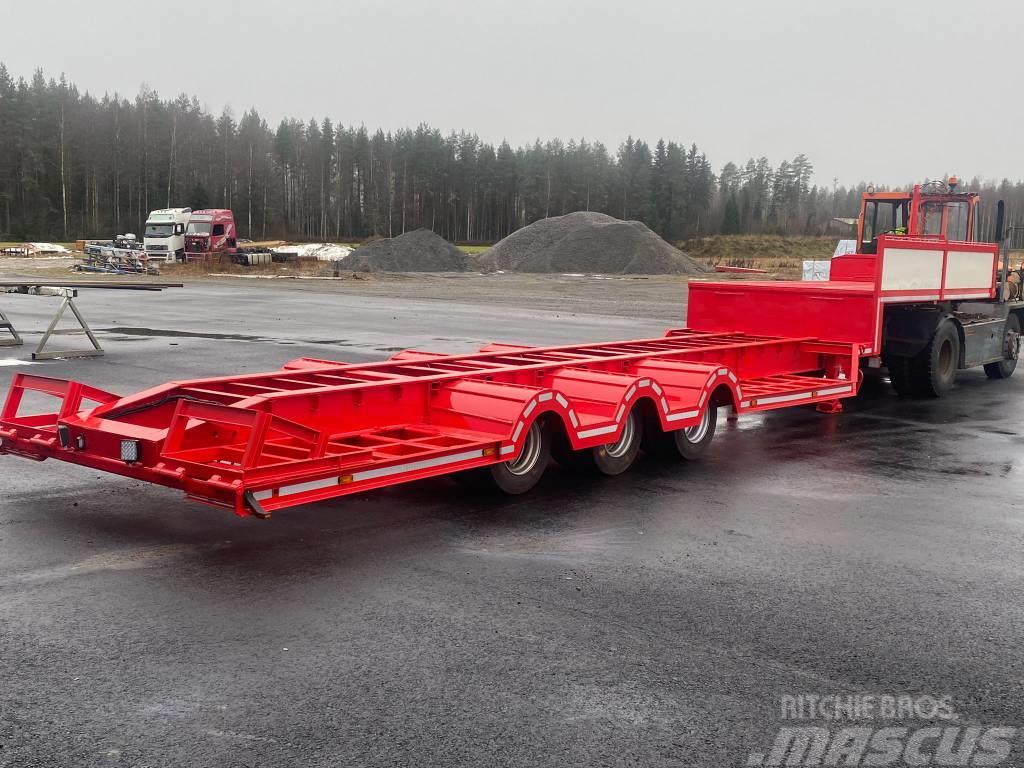Montracon Metsäkonelavetti Low loader-semi-trailers