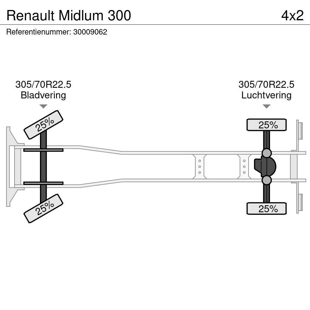 Renault Midlum 300 Curtainsider trucks