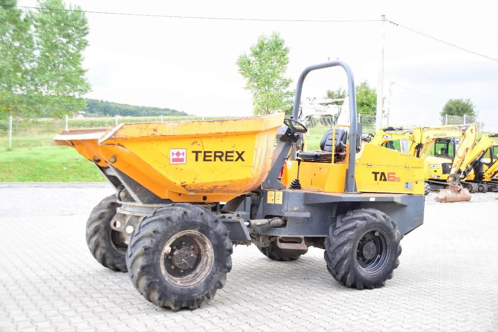 Terex TA6s Swivel dumper 6 ton Site dumpers