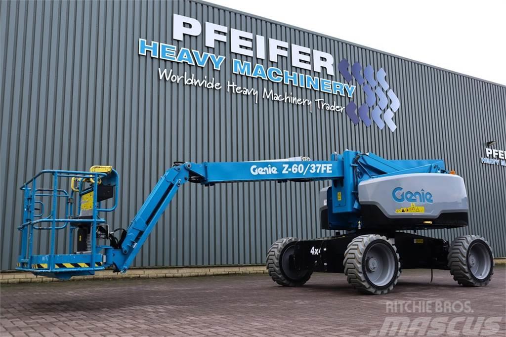 Genie Z60-37FE Hybrid Valid Inspection, *Guarantee! Hybr Articulated boom lifts