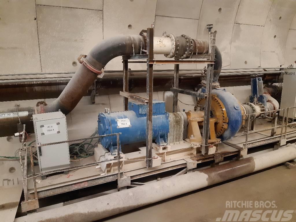  Slurry pump set / Pompe marinage Warman Waterpumps