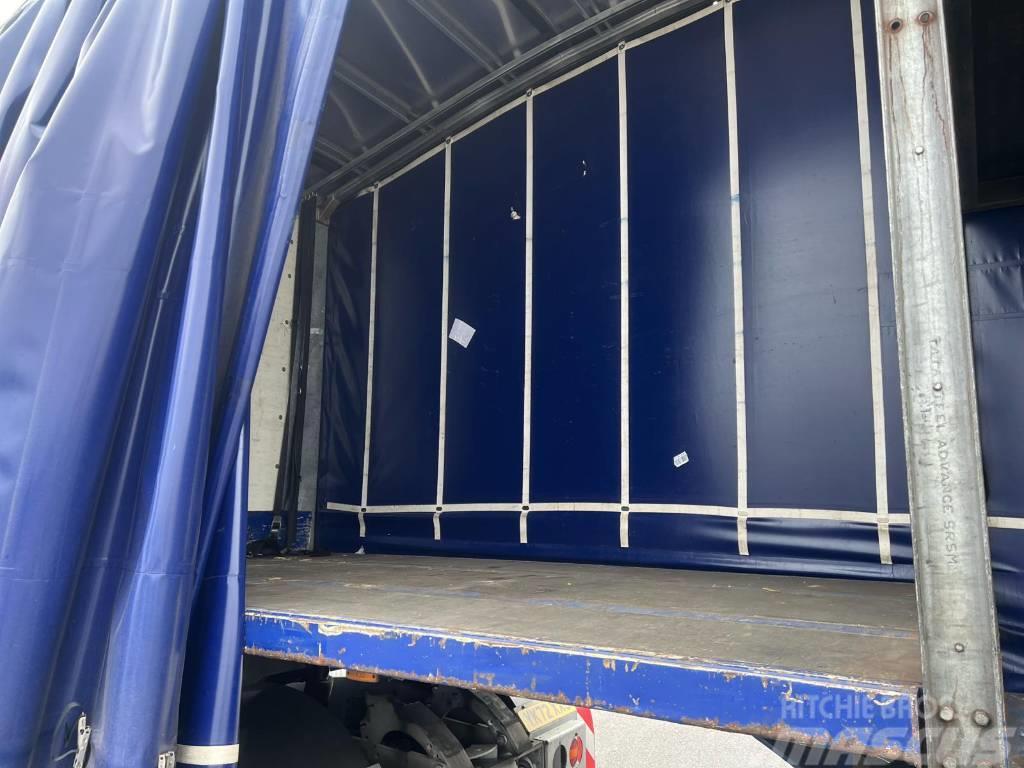 Montracon Double Deck Step Frame Curtain Side Curtainsider trailers