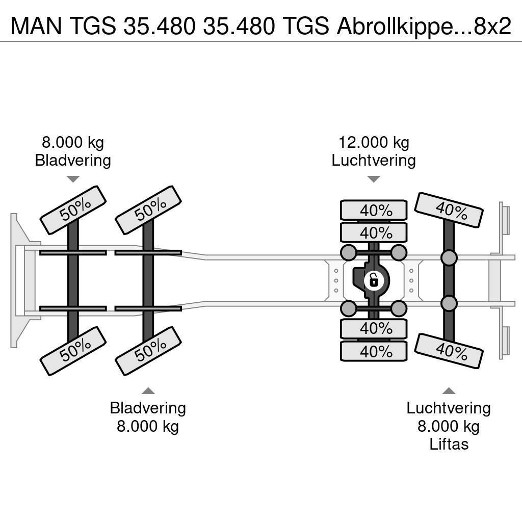 MAN TGS 35.480 35.480 TGS Abrollkipper 8x2 Euro5 ZF-In Other trucks