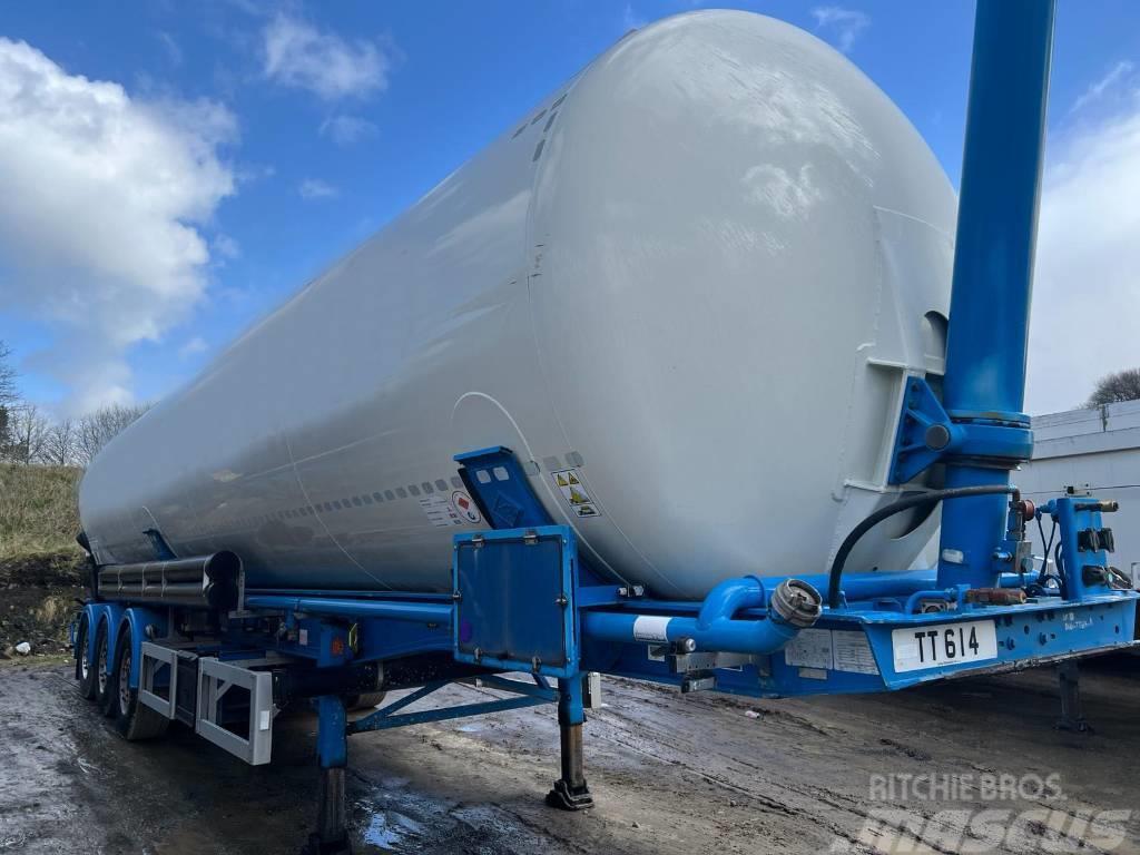 Feldbinder KIP 60.3m3 Tipping & Blowing Tanker Tanker trailers