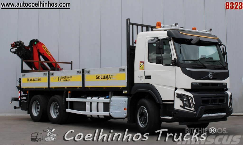 Volvo FMX 420 + PK 17001 Flatbed / Dropside trucks