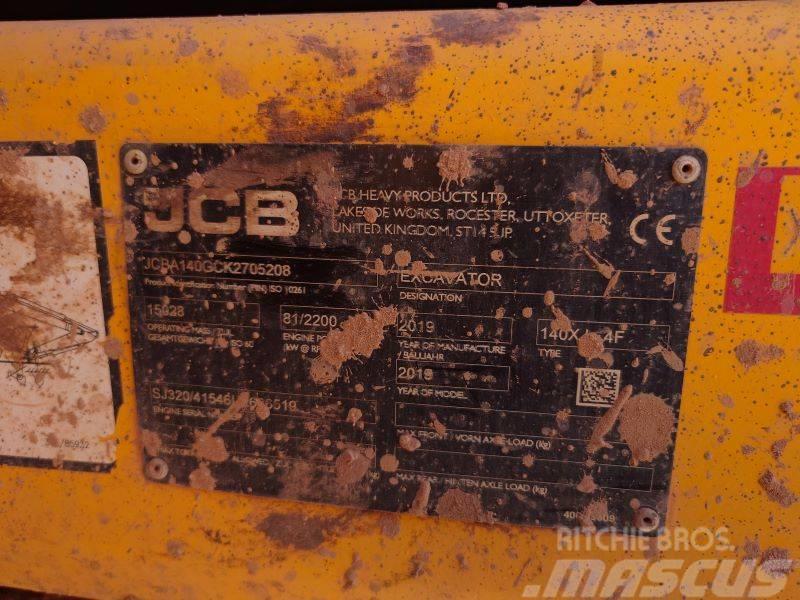 JCB 140 X Crawler excavators