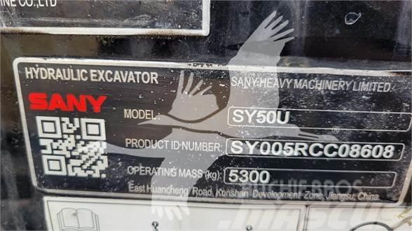Sany SY50U Mini excavators < 7t (Mini diggers)