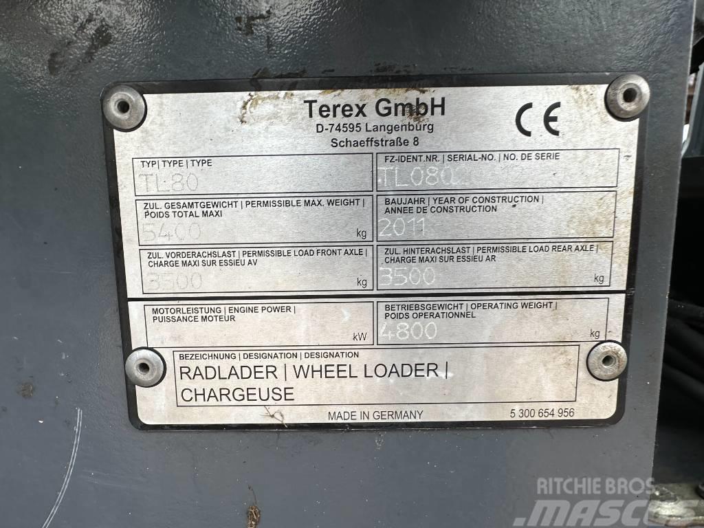 Terex TL 80 Wheel loaders