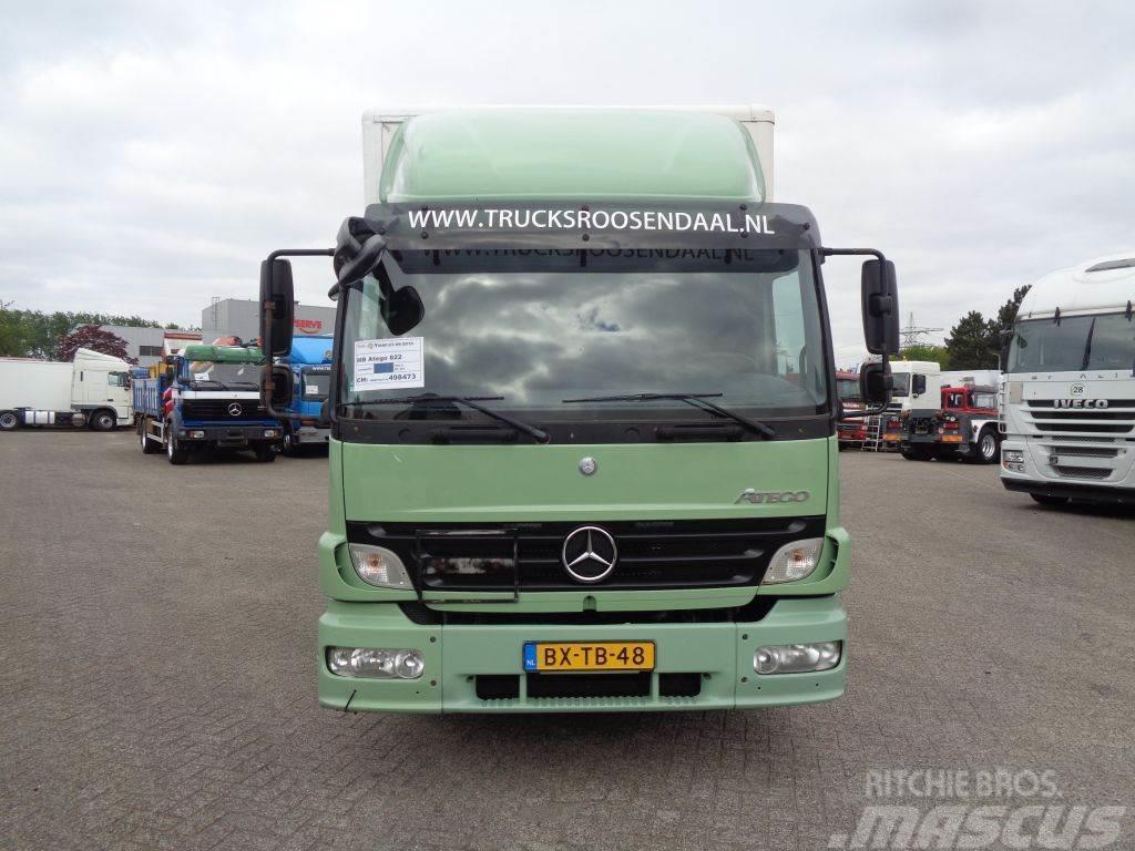 Mercedes-Benz Atego 822 Atego 822 + Euro 5 + Dhollandia lift Box body trucks