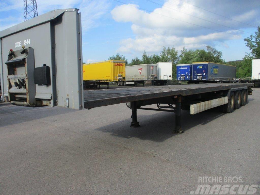Krone FLATBED WITH CONTAINER LOCKS Flatbed/Dropside semi-trailers