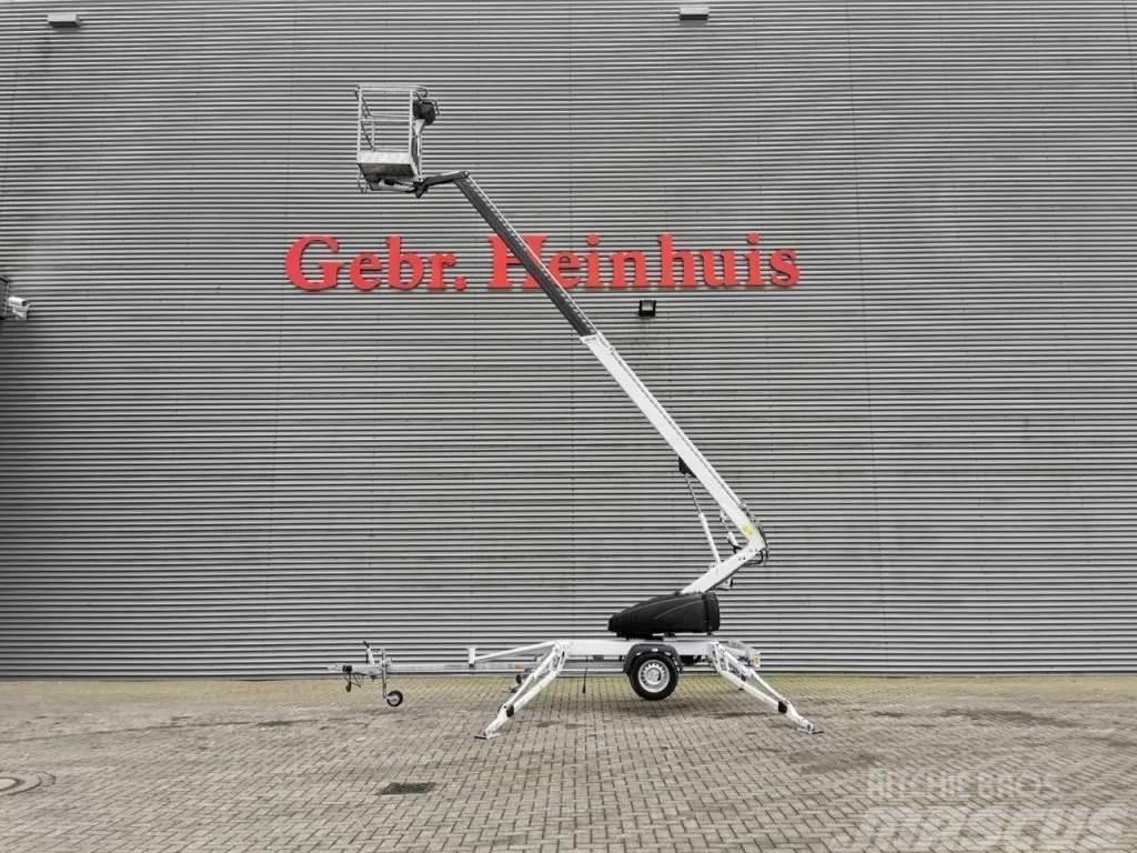 Dino 105 TL Full Electric 340 Hours! Trailer mounted aerial platforms