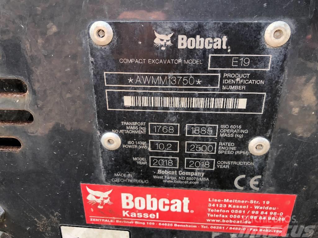 Bobcat E 19 Mini excavators < 7t (Mini diggers)