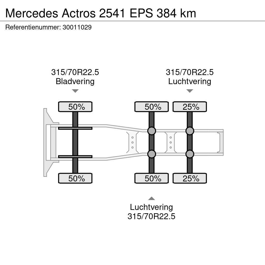 Mercedes-Benz Actros 2541 EPS 384 km Tractor Units