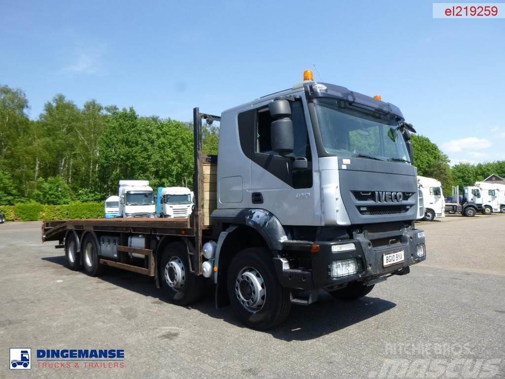 Iveco AT340T41 8x4 RHD chassis / platform Flatbed / Dropside trucks