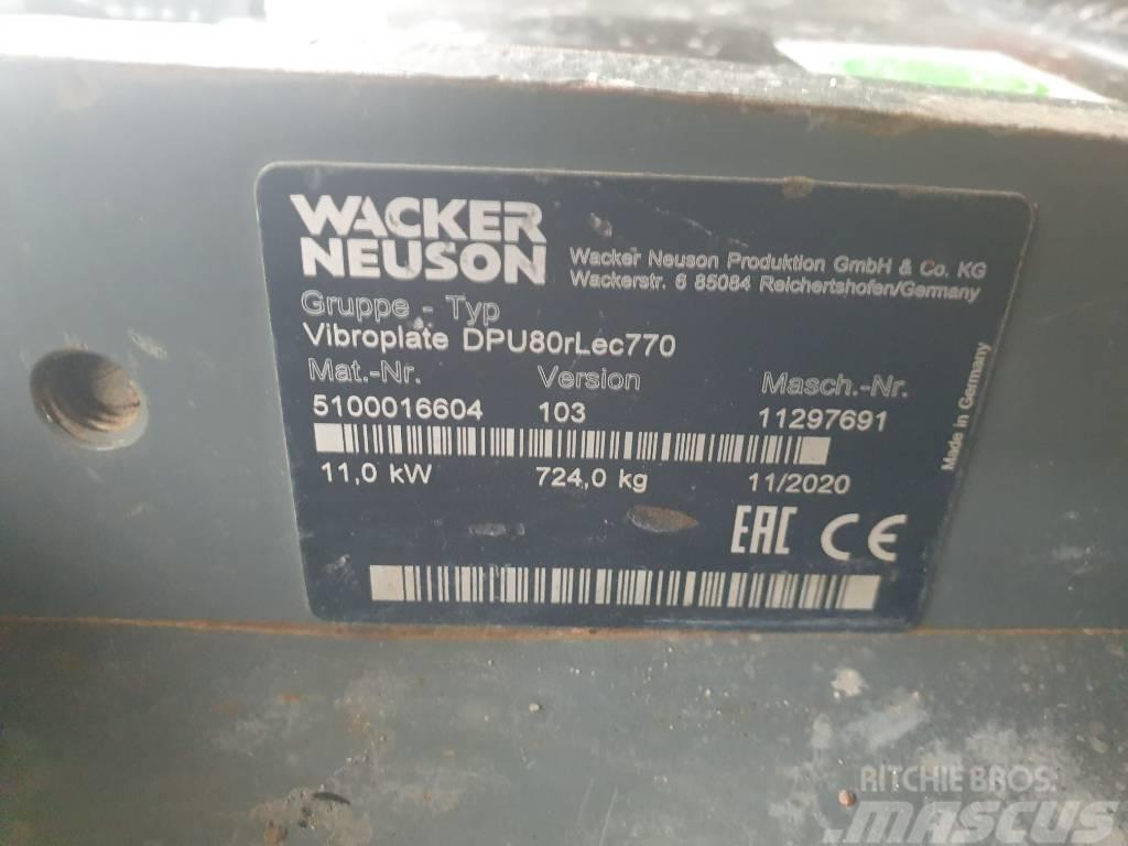 Wacker Neuson DPU80rLec770 Plate compactors