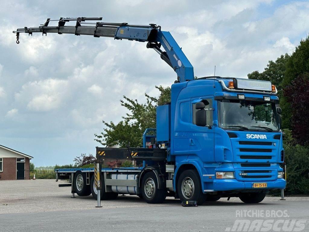 Scania R480 8X2 !!HMF42TM KRAN/CRANE/GRUE!! All terrain cranes