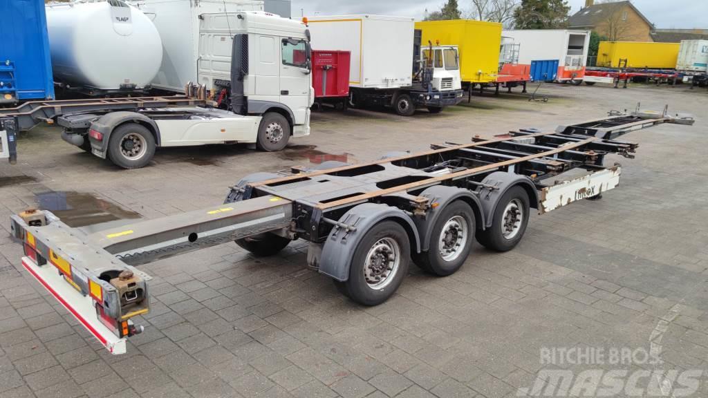 Schmitz Cargobull SCF 24 3-Assen Schmitz - Lift-as - Kop/Kont Schuiv Containerframe semi-trailers
