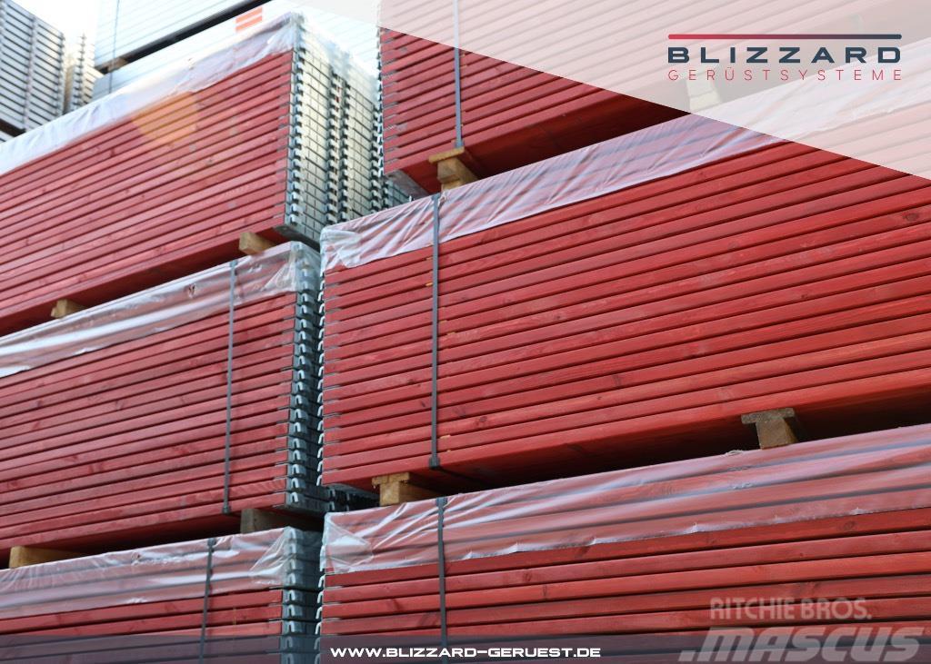 Blizzard S70 292,87 m² Alugerüst mit Holz-Gerüstbohlen Scaffolding equipment