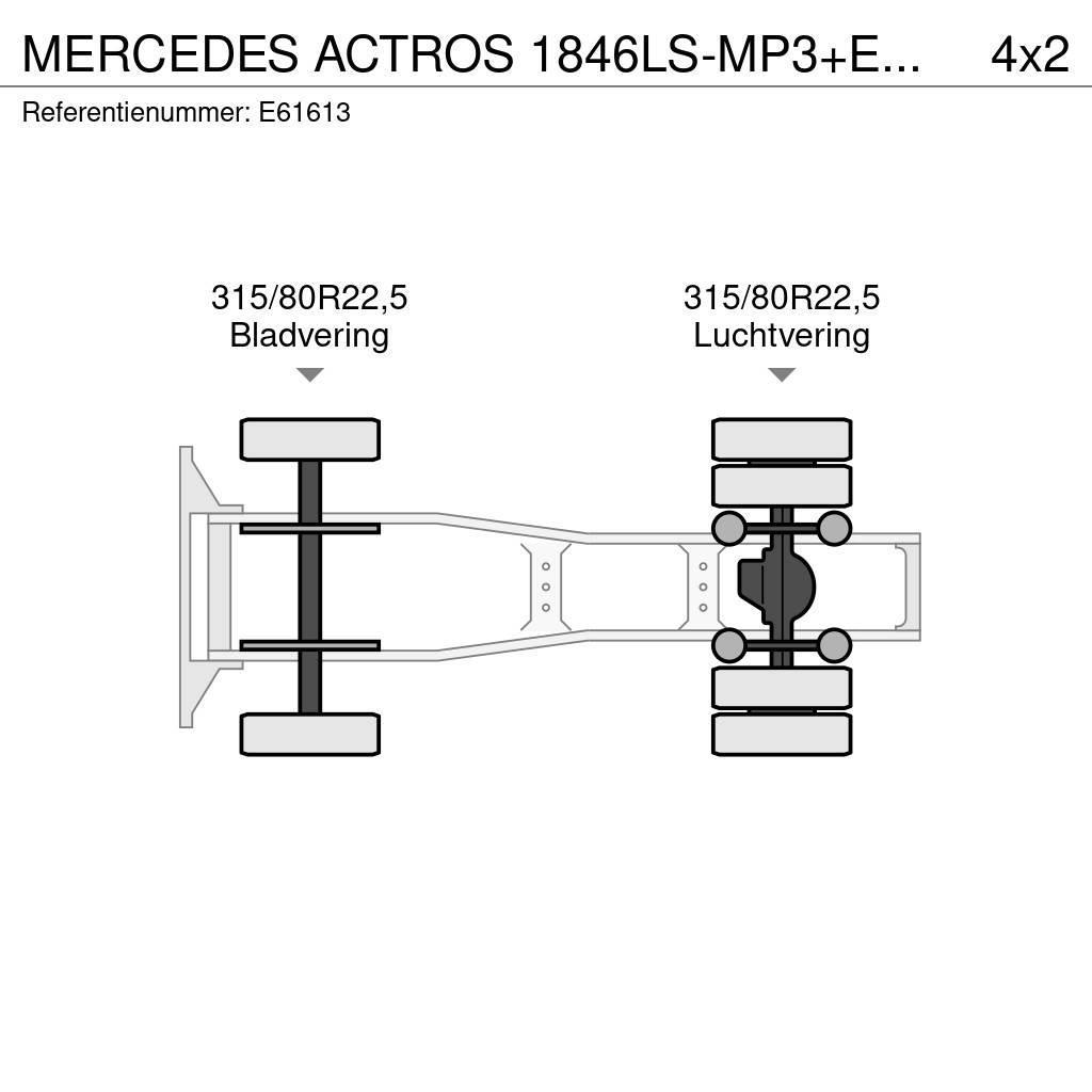 Mercedes-Benz ACTROS 1846LS-MP3+E5+HYDR Tractor Units