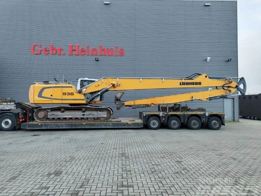 Liebherr R936 LC 21 Meter Long Reach 3D Trimble GCS 900 GPS Crawler excavators