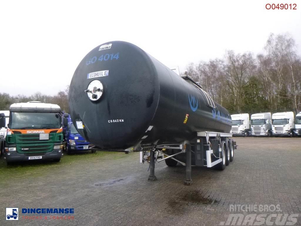 Magyar Bitumen tank inox 31.8 m3 / 1 comp / ADR 22/10/202 Tanker semi-trailers