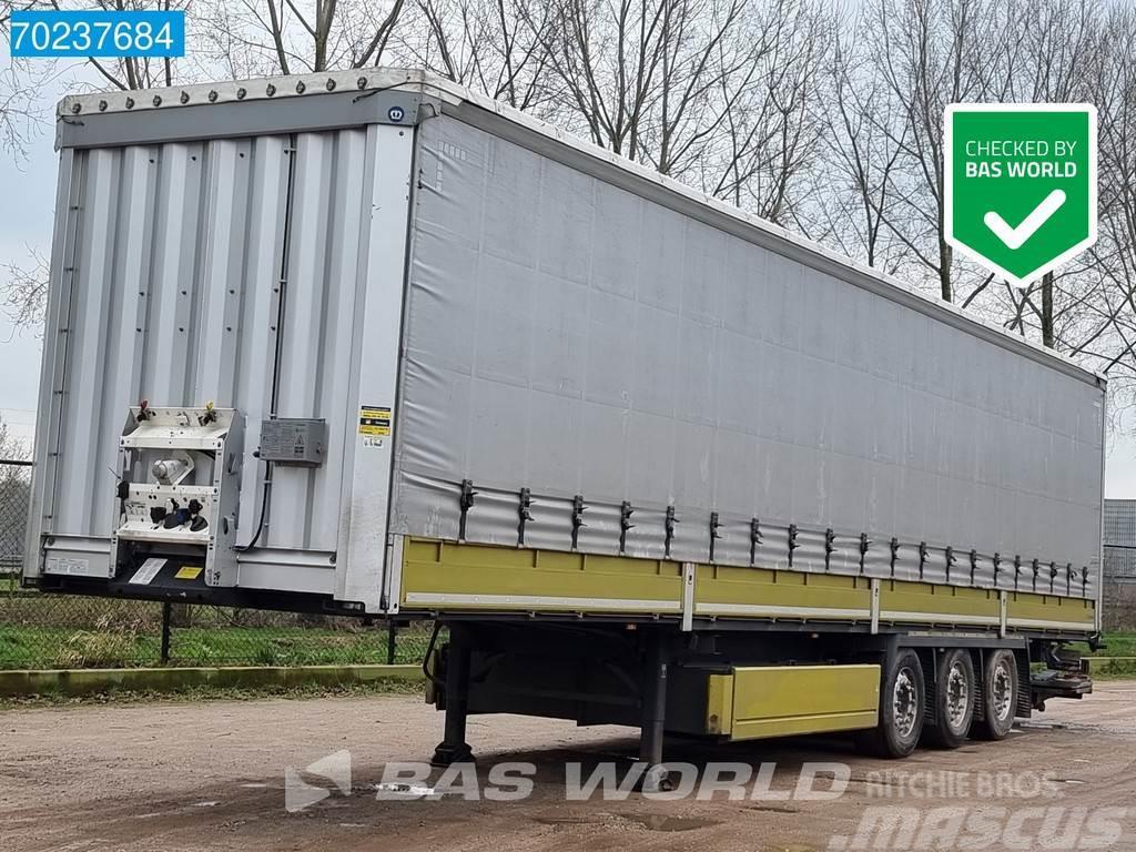Krone SD 3 axles Tailgate Sideboards Liftachse Palettenk Curtainsider semi-trailers