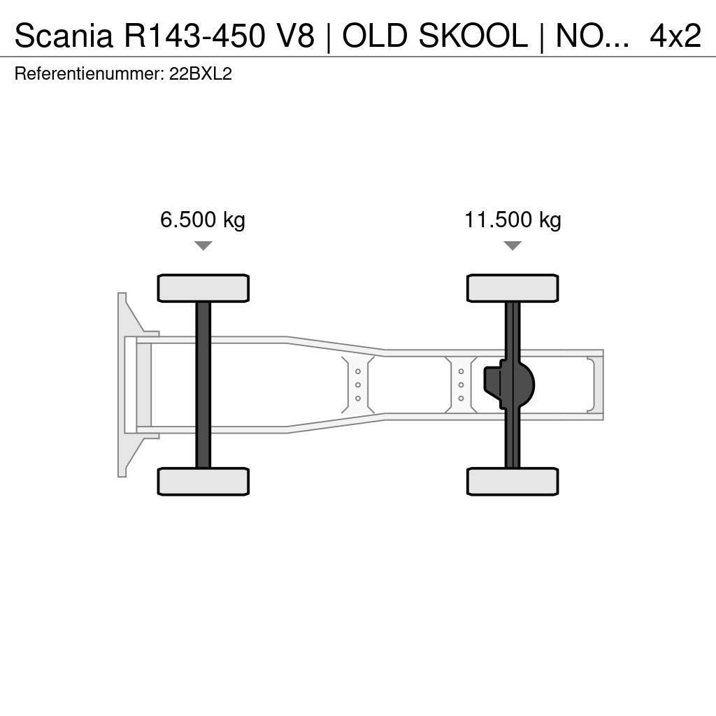 Scania R143-450 V8 | OLD SKOOL | NO RUST !! | COLLECTORS Tractor Units
