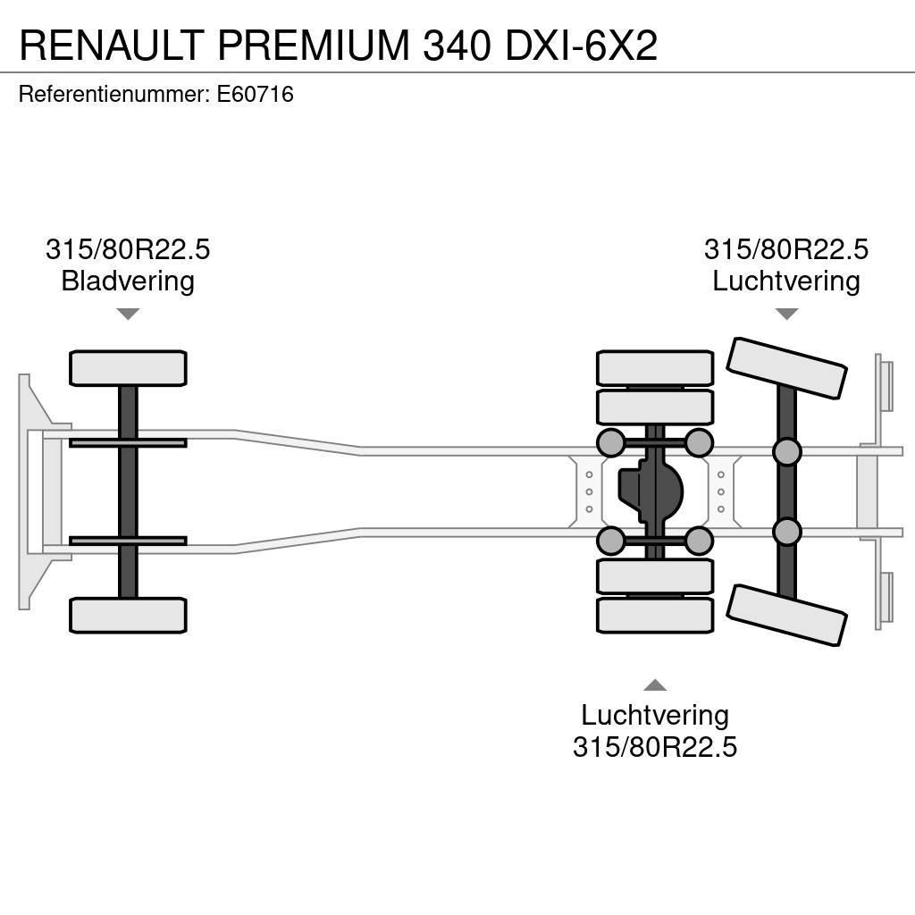 Renault PREMIUM 340 DXI-6X2 Box body trucks