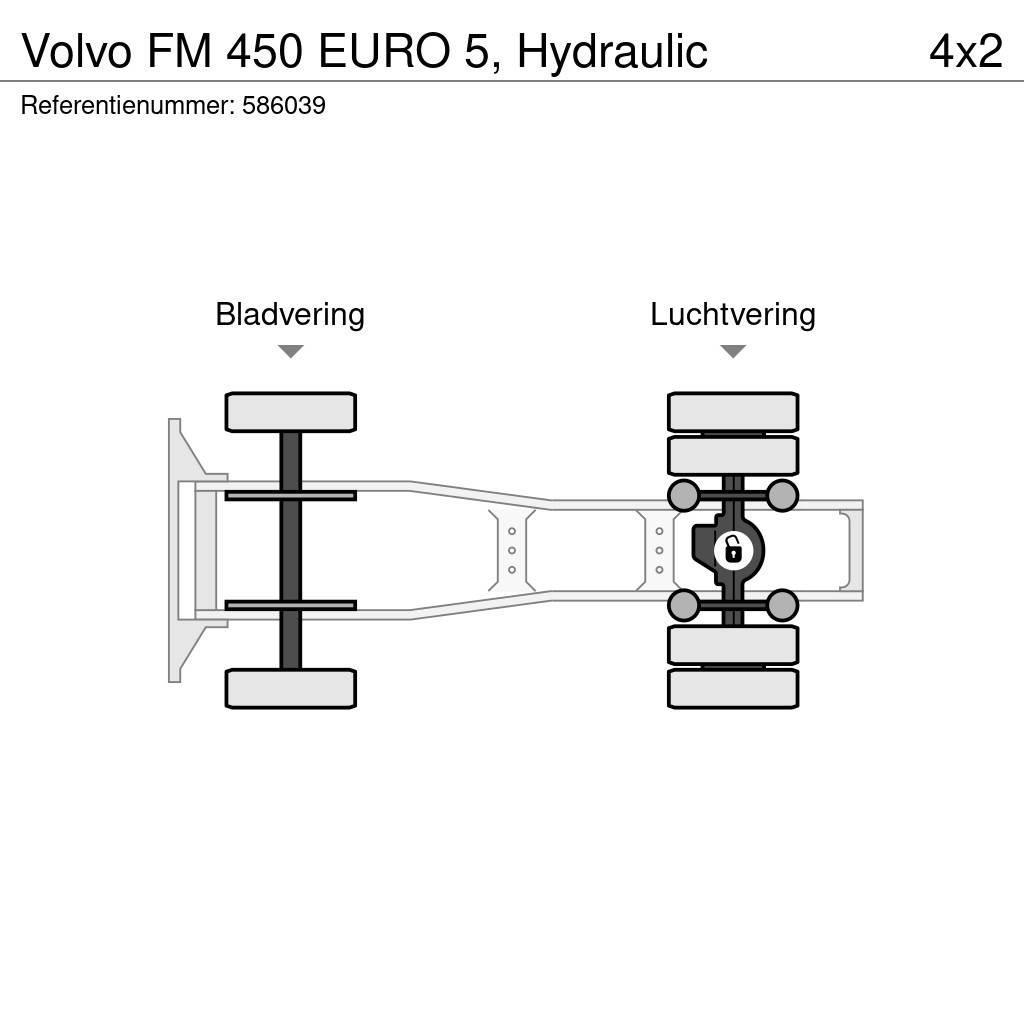 Volvo FM 450 EURO 5, Hydraulic Tractor Units